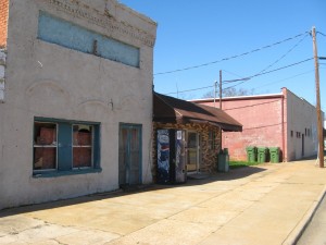 Lunchtime in Plains, Georgia.