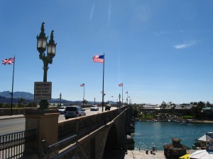 Yup, London Bridge. In Lake Havasu City.