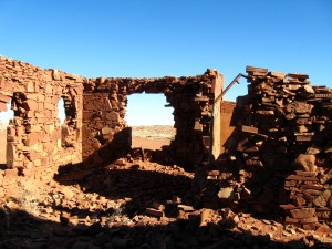 Gravity will destroy stonework of this sort.