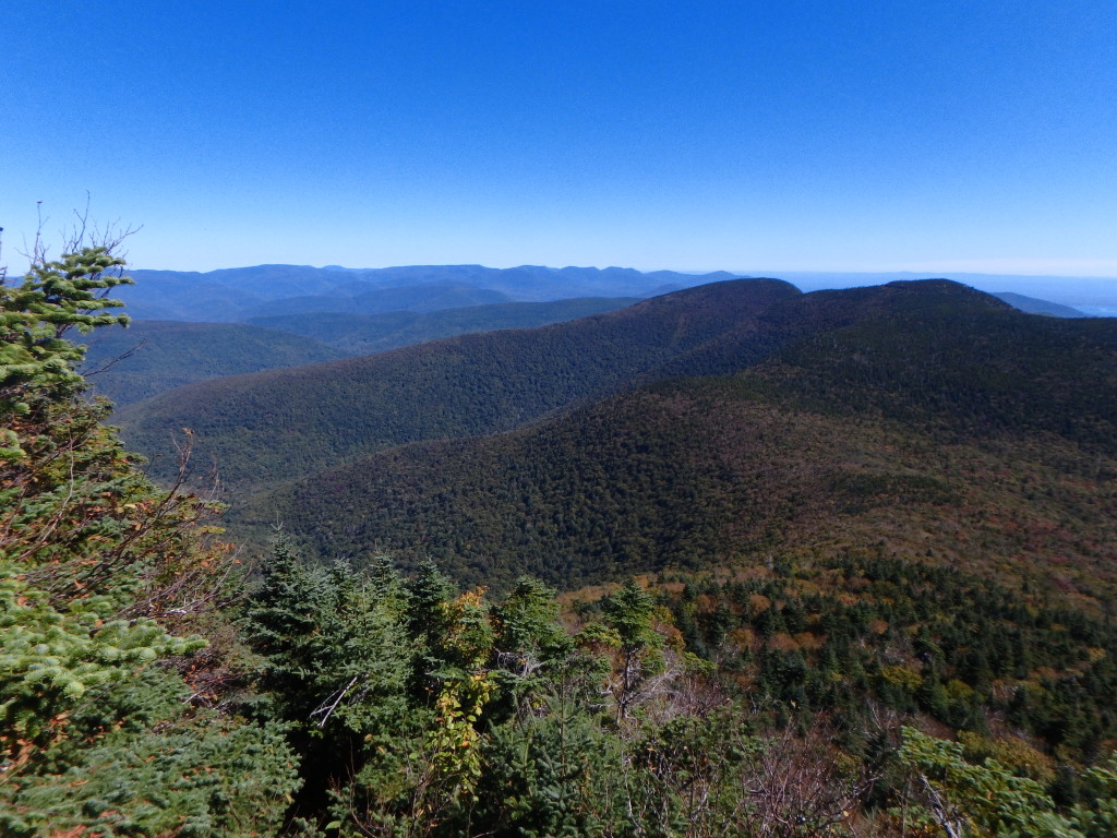 View from Slide Mountain September