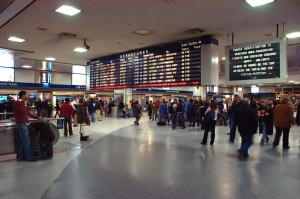 Penn Station now.  If rich people aren't going to provide us with culture, beauty, and grandeur anymore, why don't we just get rid of them?